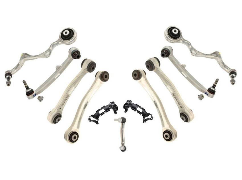 Suspension Control Arm Kit - Front and Rear (11 Pieces)